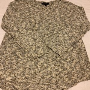 Banana Republic black/cream sweater